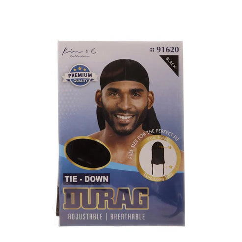 KIM & C Satin Tie-Down Durag - Assorted