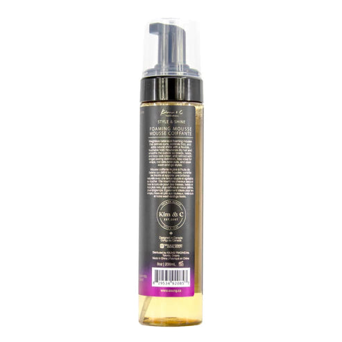 Kim & C Foaming Mousse 8oz Batana Oil