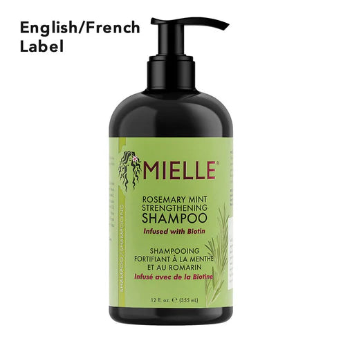 MIELLE Rosemary Mint Strengthening Shampoo 12oz