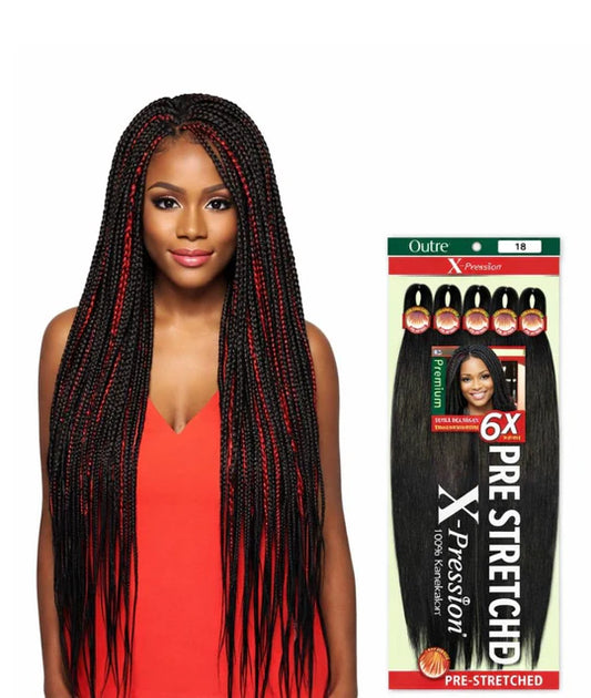 Outre Expression 6X Pre-Stretched Braiding Hair 52"