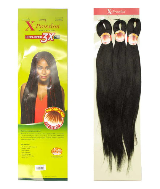 Outre Expression Pre-Stretched Braiding Hair 3X 52"