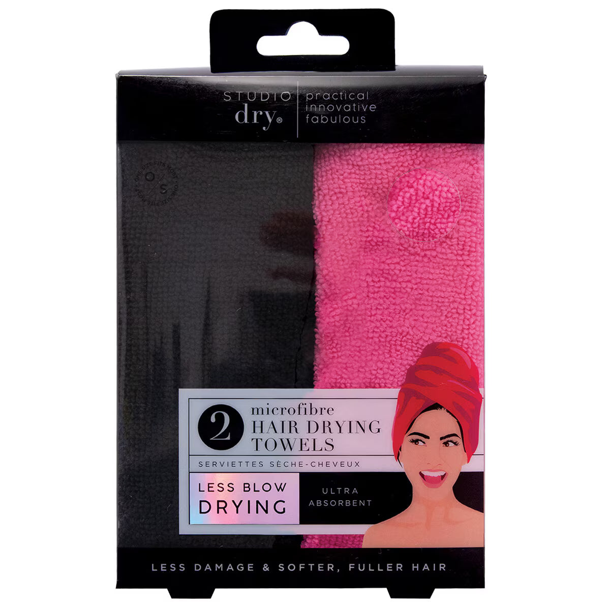 Microfibre Studio Dry Hair Drying Towel
