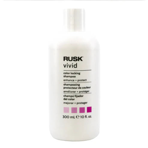 Shampoing fixateur de couleur RUSK Vivid (295 ml)
