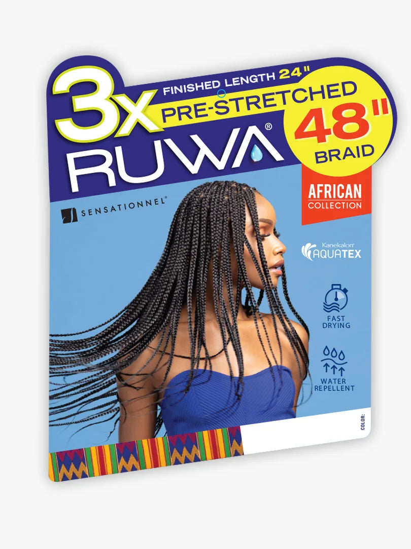Tresse pré-étirée Ruwa X-Pression 3X 48"
