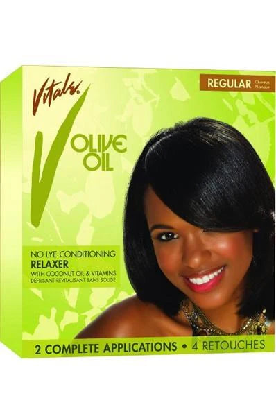 VITALE Olive Oil No Lye Relaxer Kit 2-Application - Regular