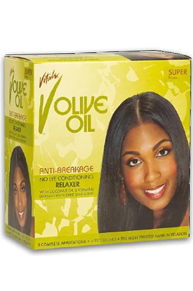 VITALE Olive Oil No Lye Relaxer Kit 2-Application - Regular