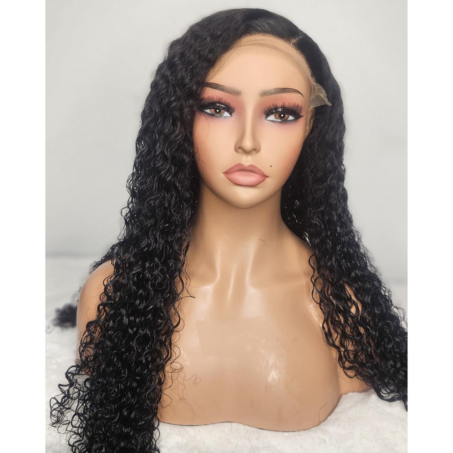 Bellar Hair Chocolate Curls deep brown curly wig, Rockland Beauty Supply