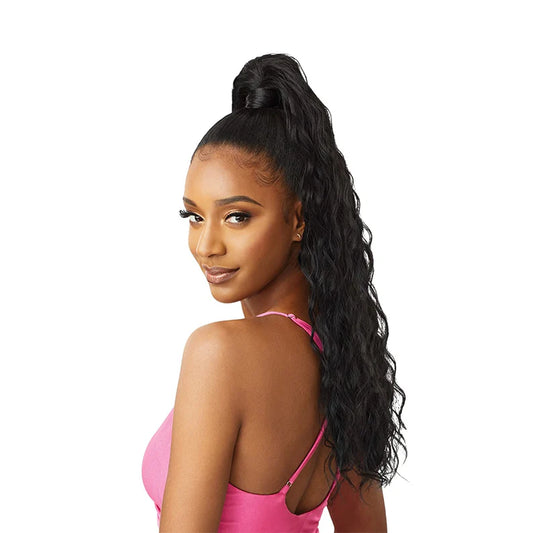 Outre Pretty Quick Wrap Pony Natural Wave 28"