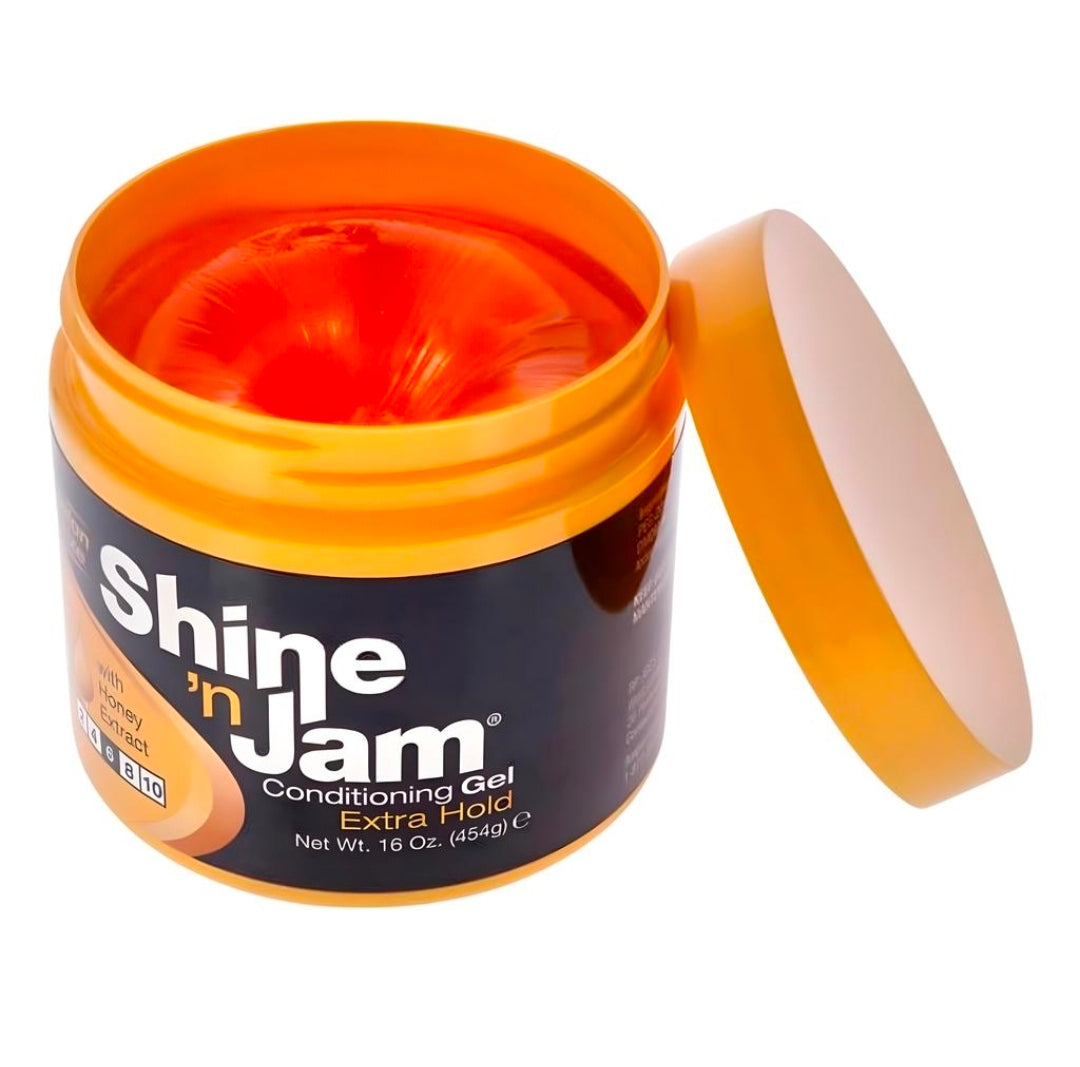 AMPRO Shine 'n Jam Konditioniergel Extra Halt 16oz