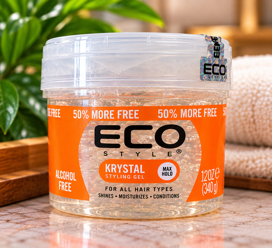 Eco Style Krystal Styling Gel – 12 oz (50% More Free)