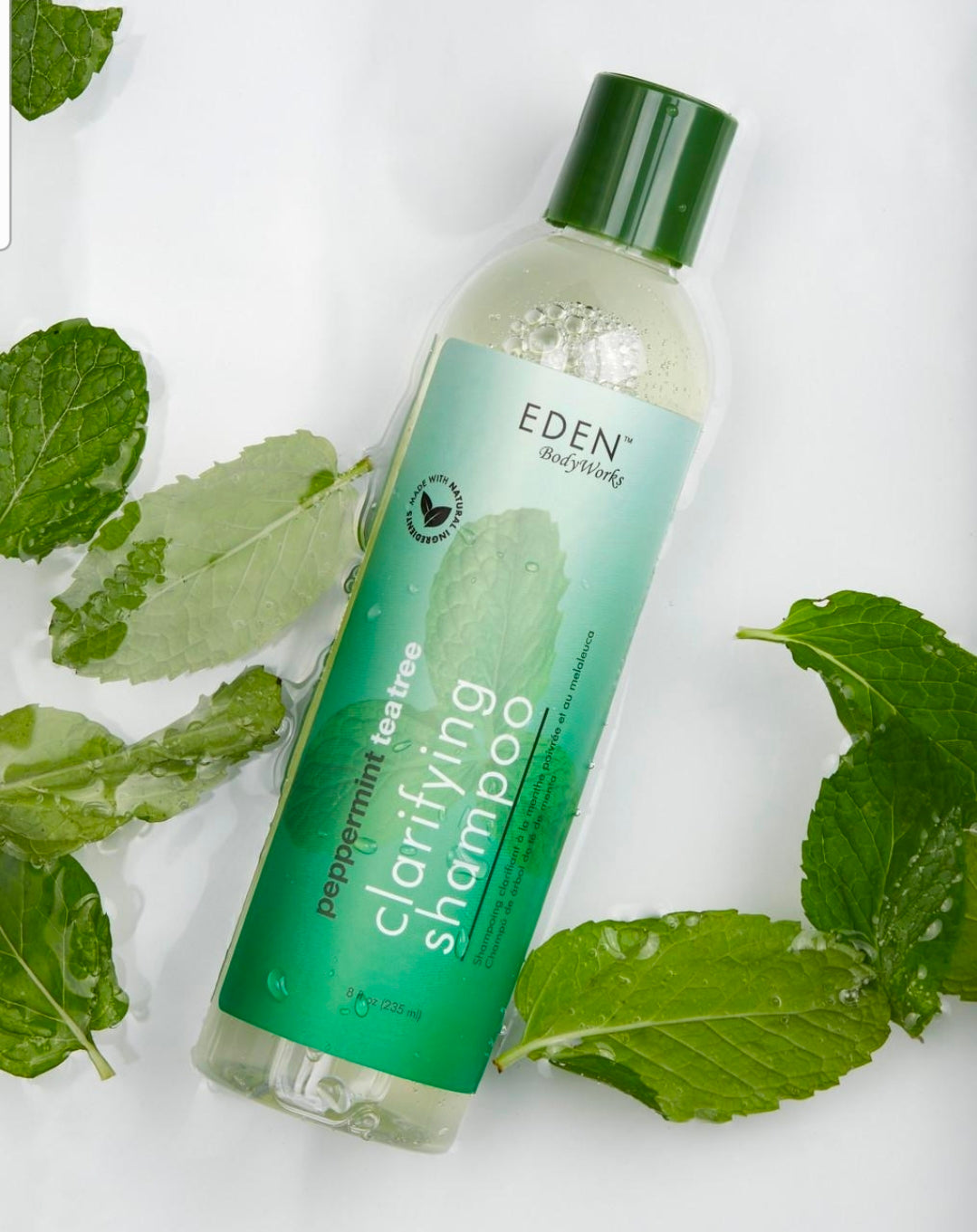 EDEN BodyWorks Peppermint Tea Tree Clarifying Shampoo – 8 oz