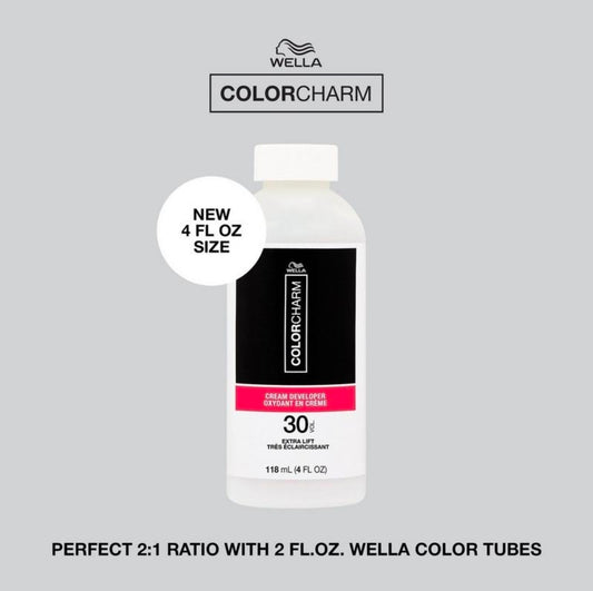 Wella Color Charm 30 Volume Cream Developer (3.7 oz / 109.5 ml)