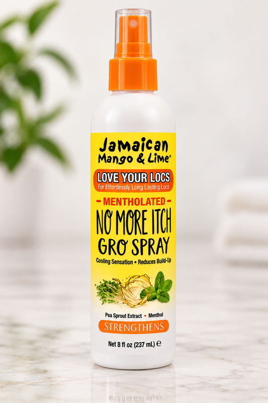 Jamaican Mango & Lime Mentholated No More Itch Gro Spray – 8 oz