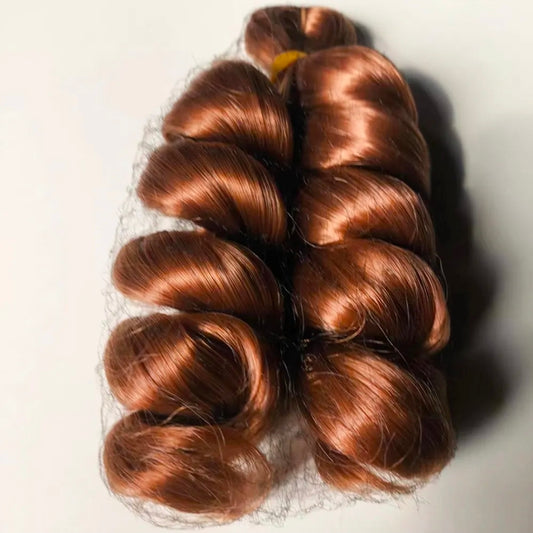 Silky Italian Curl Single Tone Braiding hair
