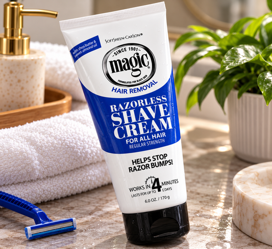 Magic Razorless Shave Cream - Regular strength 