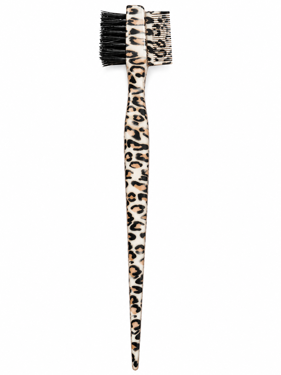 KIM & C Leopard 3-in-1-Stylingbürste für präzisen Haarrandkontroll