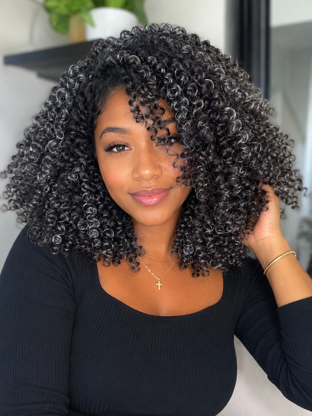 4X Kinky Curl Braiding Hair