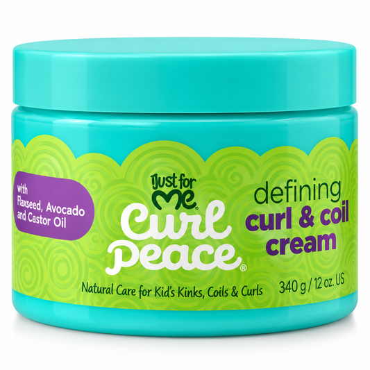 Just For Me Curl Peace Defining Curl & Coil Cream – 12 oz (340 g)