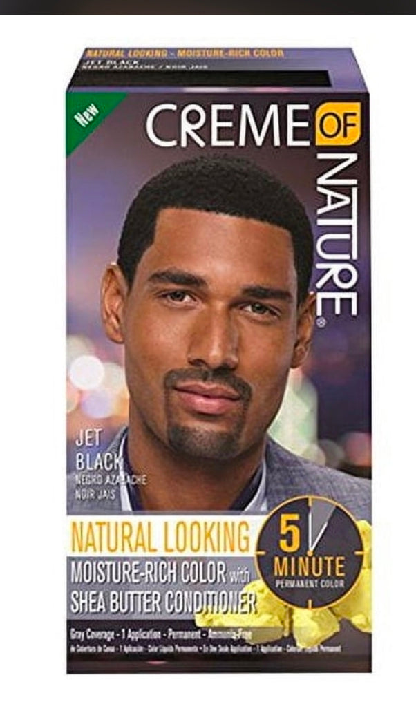 CREME OF NATURE Moisture Rich Liquid Hair Color for Men