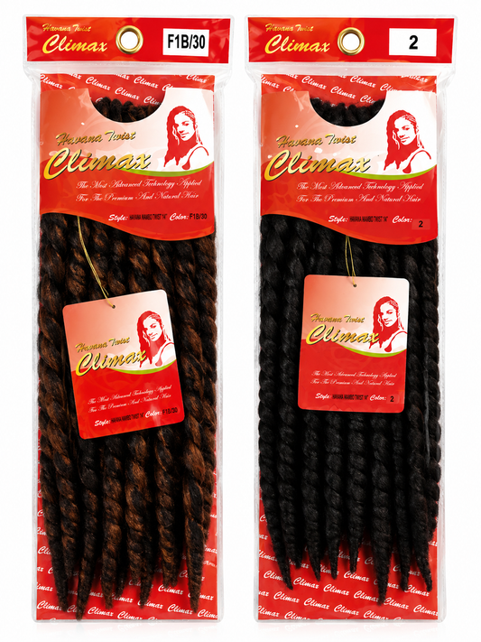 CLIMAX Havana Mambo Twist Braid – 14 pouces