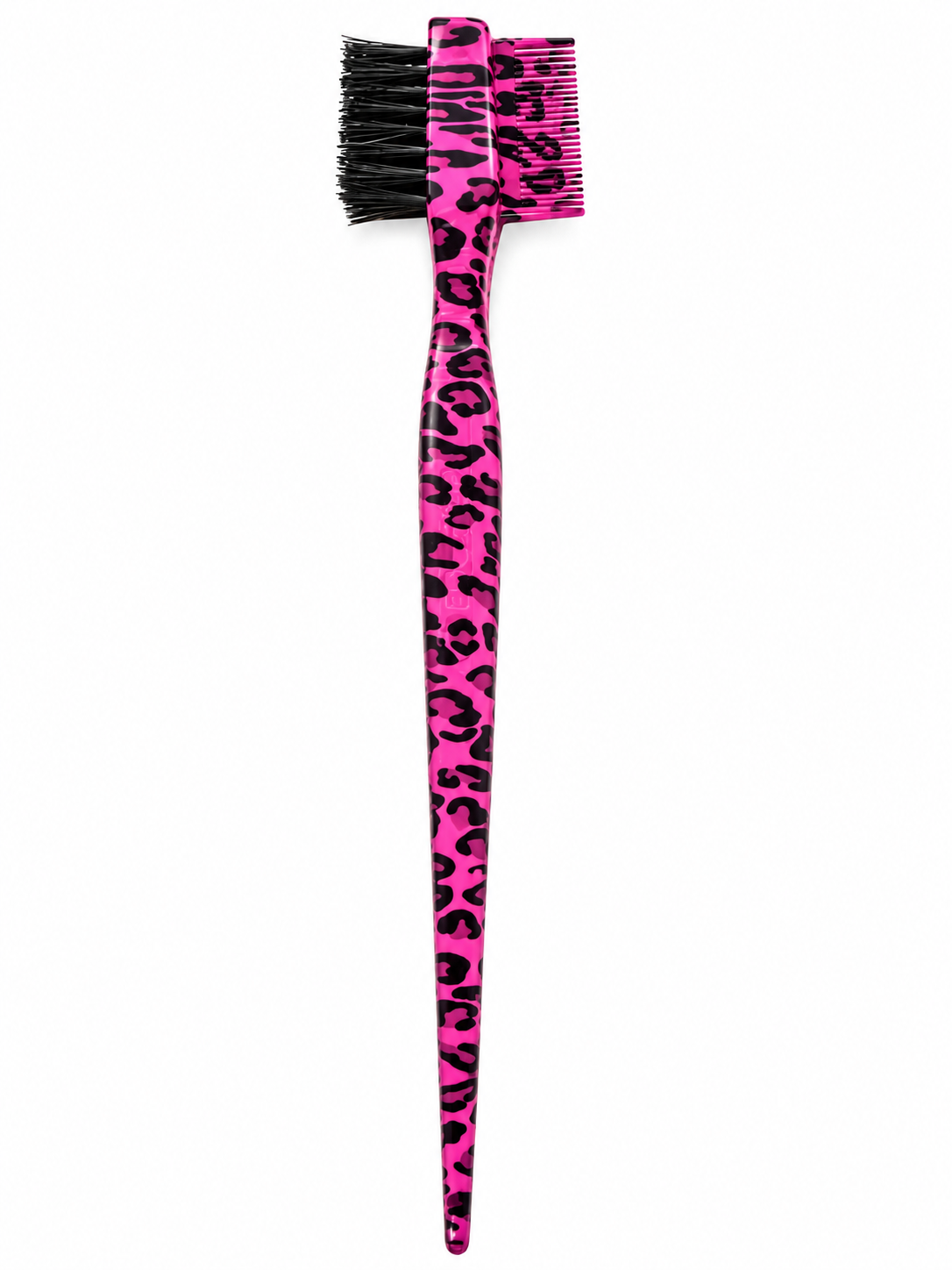 KIM & C Leopard 3-in-1-Stylingbürste für präzisen Haarrandkontroll