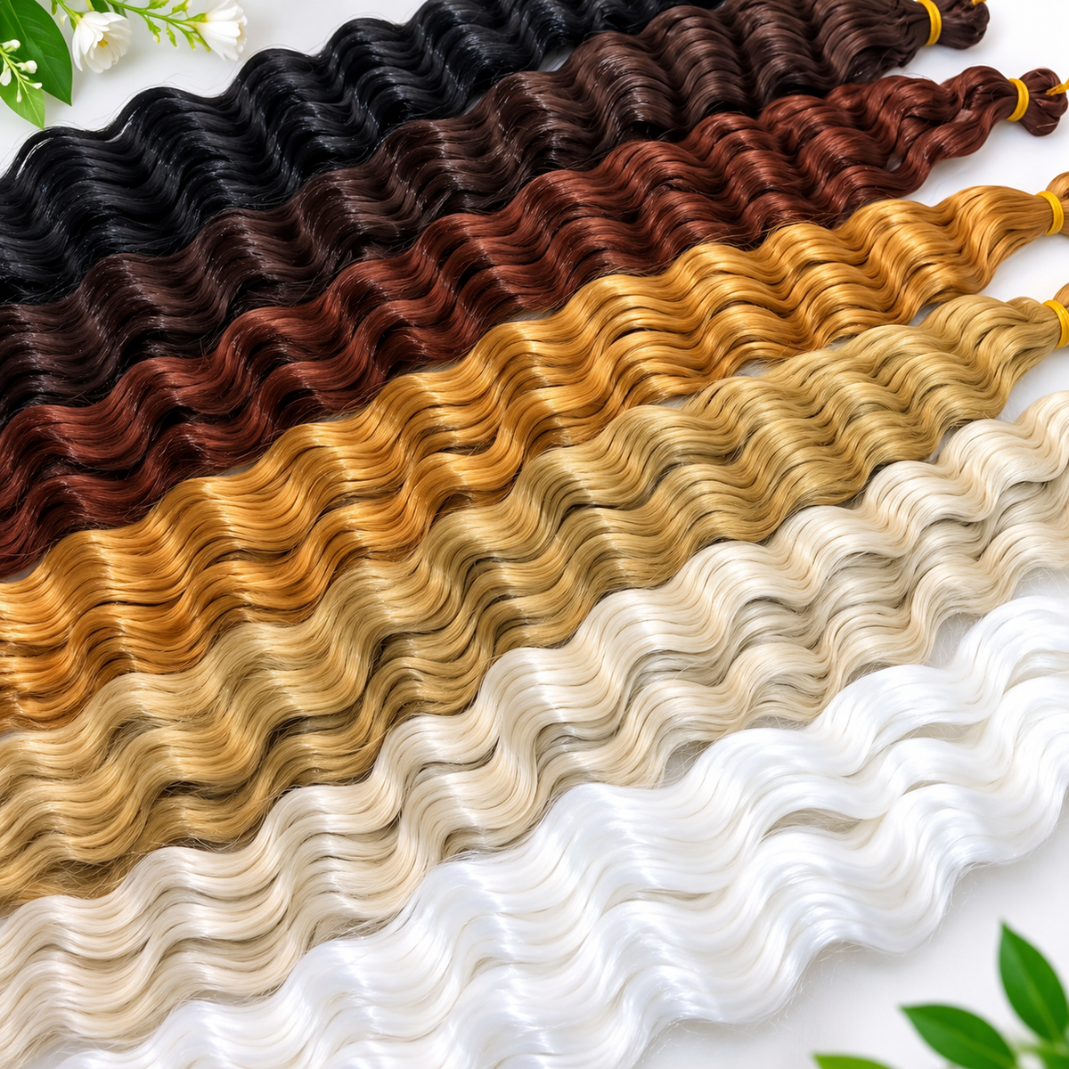 Silky Deep Wave Braiding hair  - 30''