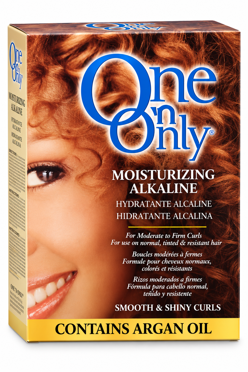 One 'n Only Moisturizing Alkaline Perm with Argan Oil in a box