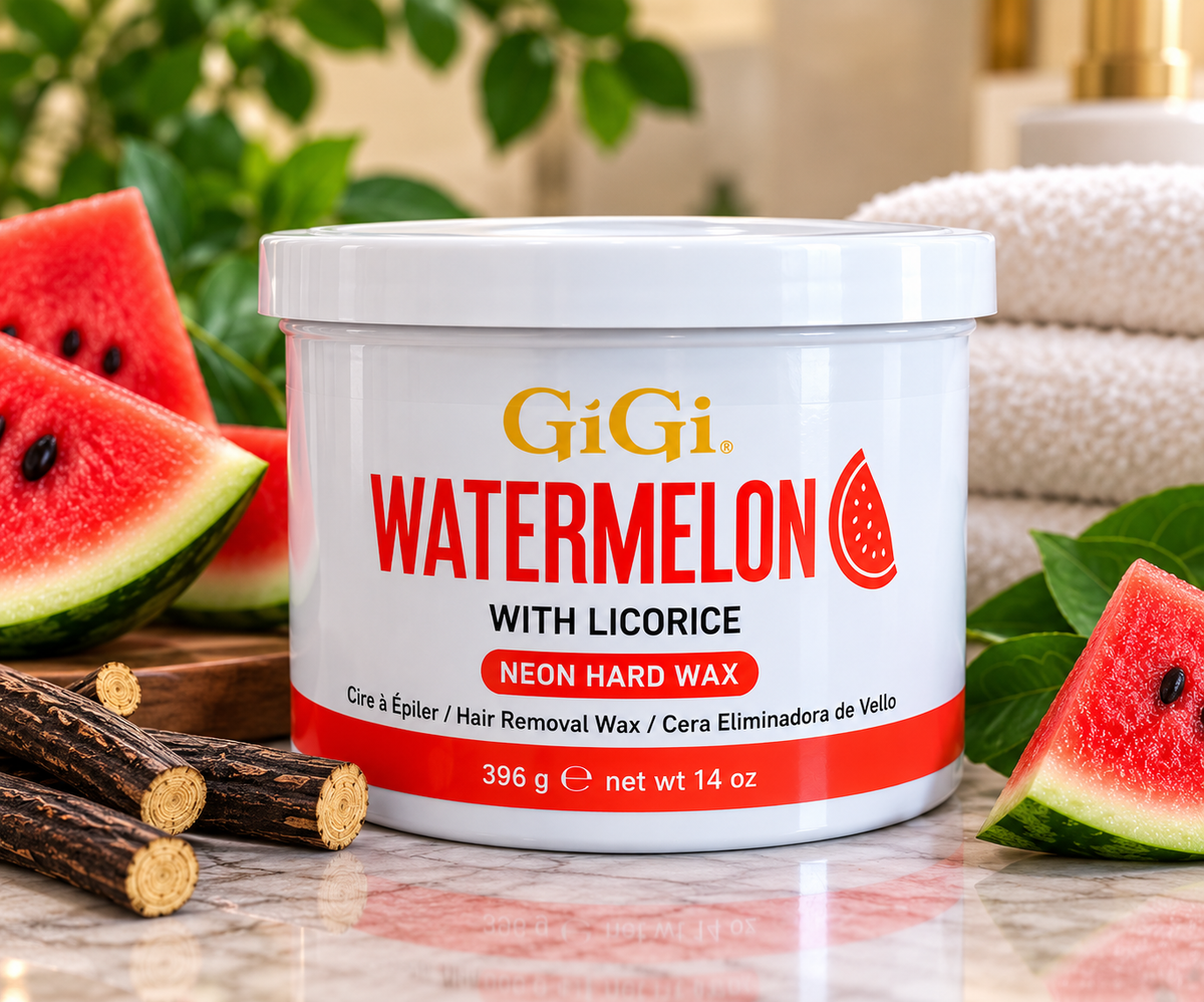 GiGi Watermelon with Licorice Neon Hard Wax – 14 oz (396 g)