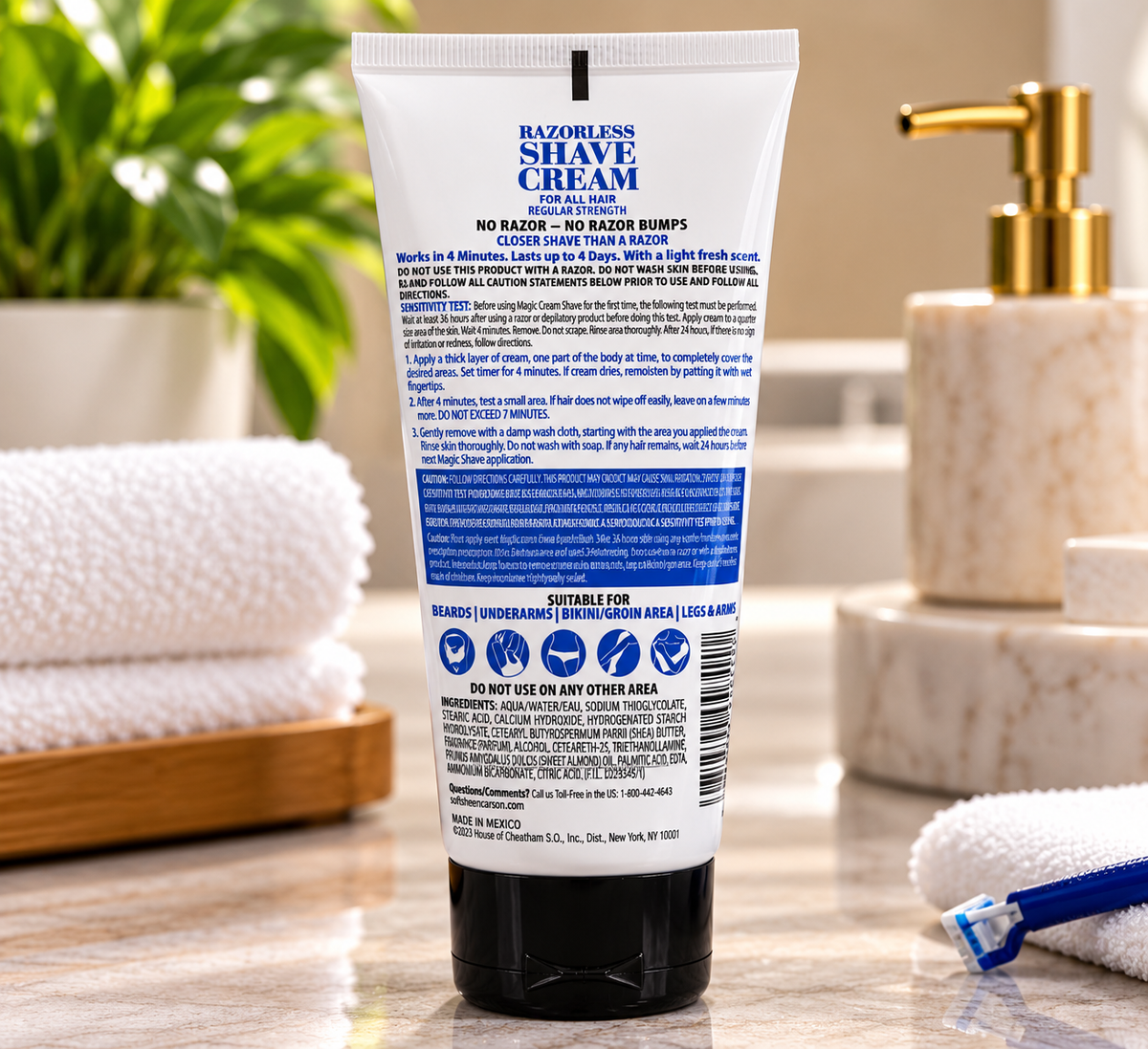 Magic Razorless Shave Cream 