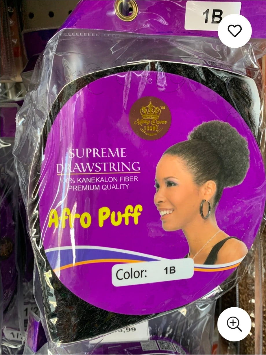 Afro Puff Drawstring Ponytail