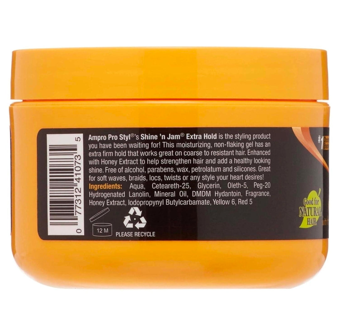 AMPRO Shine 'n Jam Gel coiffant revitalisant extra fort (227g)